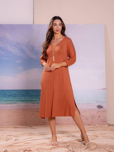 VESTIDO VISCOLYCRA