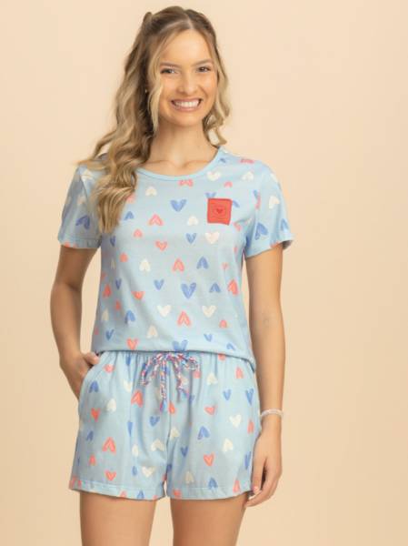 SHORT DOLL MANGA CURTA