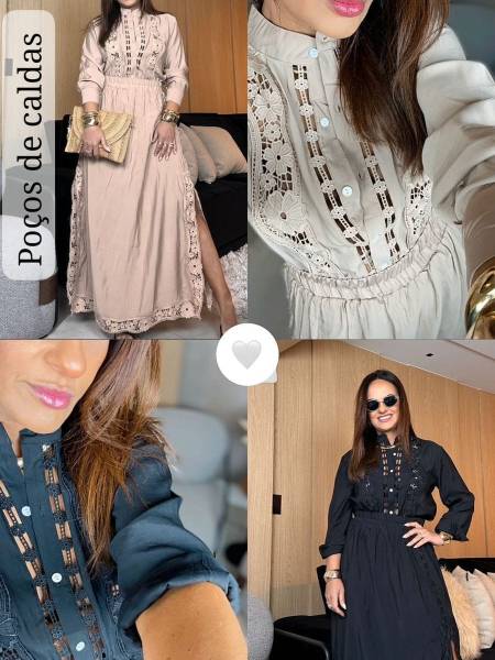 CONJUNTO CAMISA/SAIA GUIPIR VIVIAN