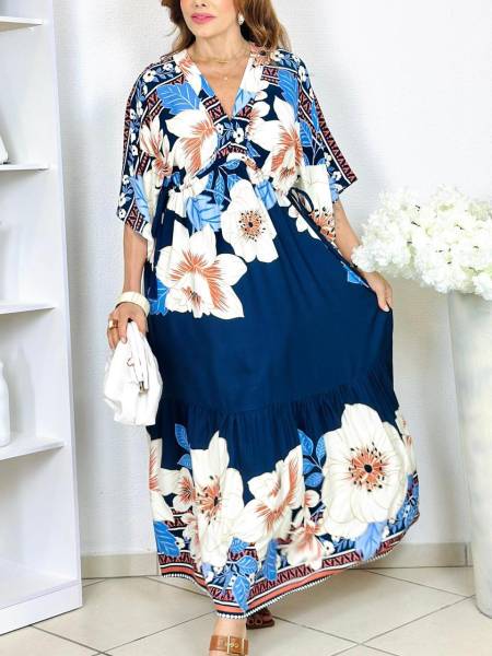 VESTIDO REGULAGEM NA CINTURA MARIA HENRIQUETA