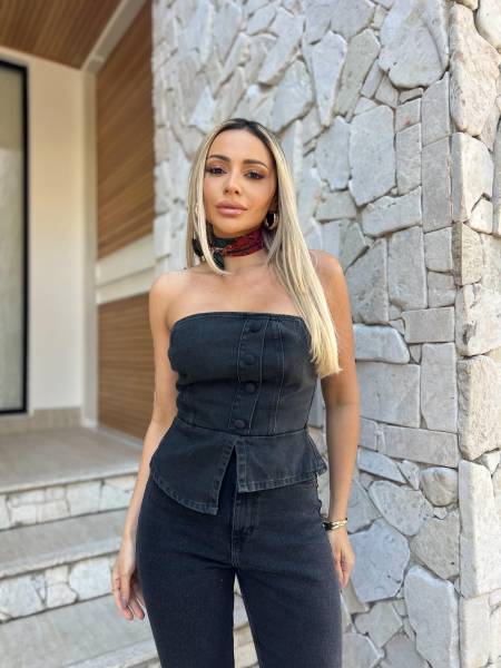 BLUSA TOMARA QUE CAIA SUPER NATURAL GARDANA