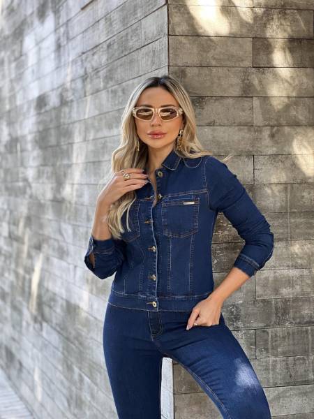 JAQUETA TRADICIONAL SEM LAPELA GARDANA