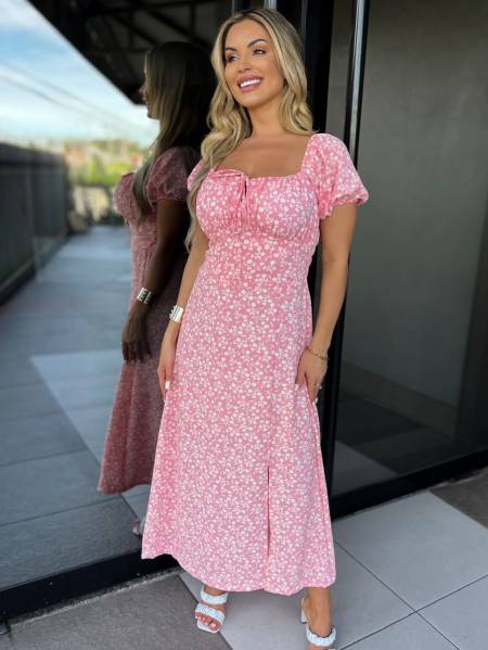 VESTIDO FLORAL CIGANINHA