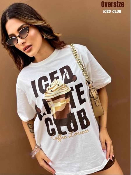 CAMISETA ALGODÃO OVERSIZE