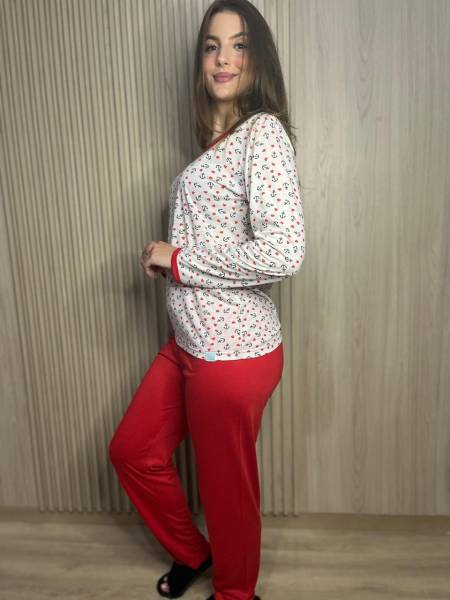 PIJAMA LONGO ANCORA POLIVISCOSE