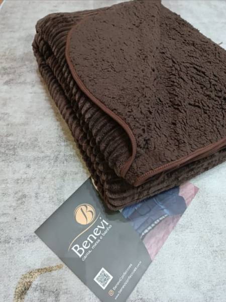 COBERTOR  VELUDO SHERPA