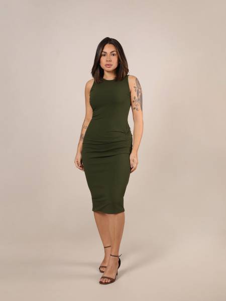 VESTIDO ALINE MANHATTAN GOTA MARÍTIMA