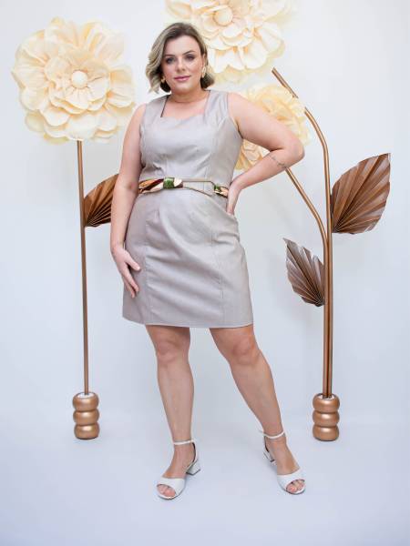 VESTIDO COURO