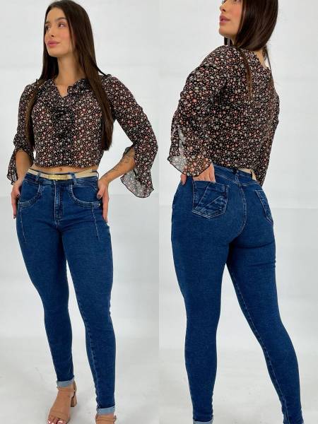 CALÇA CIGARRETE CHAPA BARRIGA