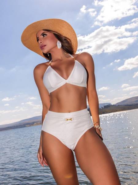 CONJUNTO BIQUINI CORTININHA COM SEMI JOIA