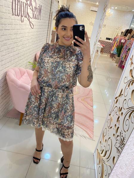 TÚNICA ALONGADA TRANSPARENTE