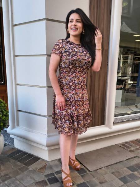 VESTIDO CURTO EVASE