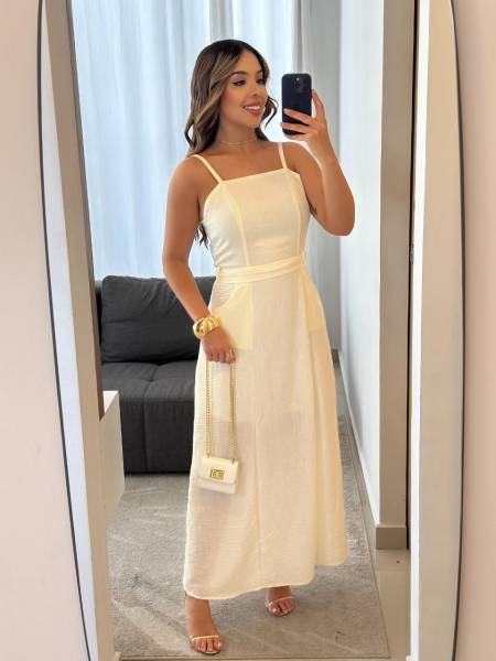 VESTIDO ALONGADO PRIMAVERA