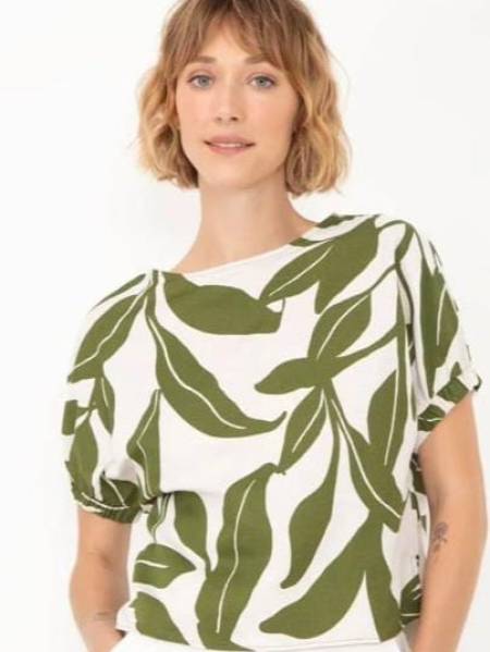 BLUSA AMPLA MANGA VAZADA