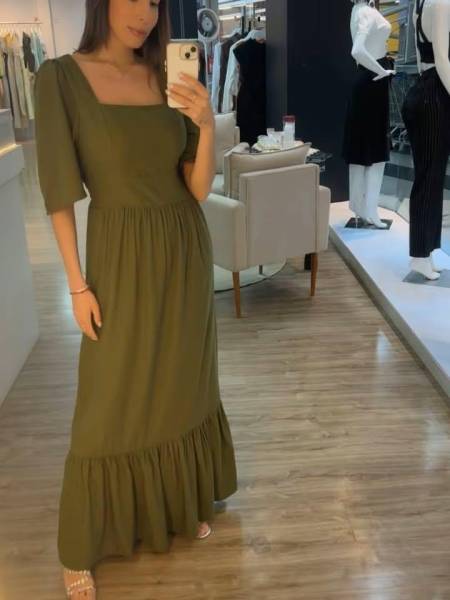 VESTIDO LINFO VISCO LINHO