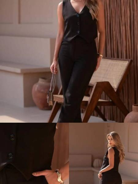 CONJUNTO ALFAIATARIA COLETE