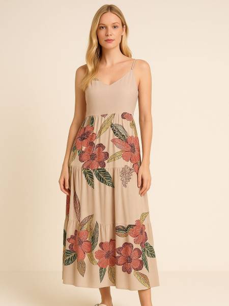 VESTIDO ESTAMPADO ALCINHA