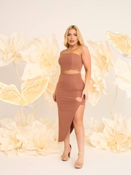 CONJ. TOP E SAIA  DE ALFAIATARIA INSTAMBUL