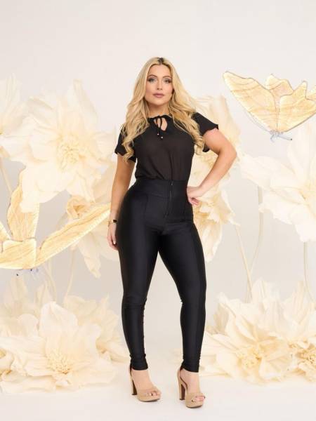 CALÇA MALHA PRADA LISA
