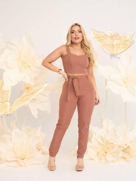 CALÇA CENOURA DE ALFAIATARIA INSTAMBUL