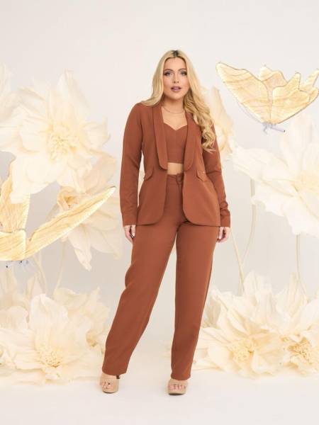 BLAZER DE ALFAIATARIA NEWLOOK C/ LAPELAS
