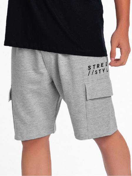 BERMUDA MOLETINHO COM BOLSO LATERAL LA PAZ KIDS