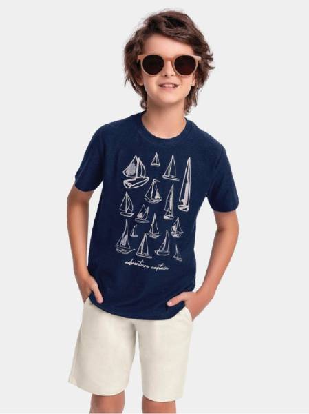 CONJUNTO CAMISETA E BERMUDA LA PAZ KIDS