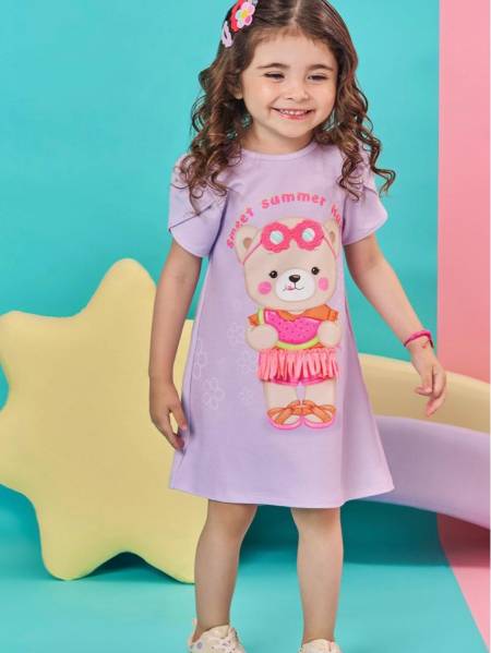 VESTIDO EM COTTON LA PAZ KIDS