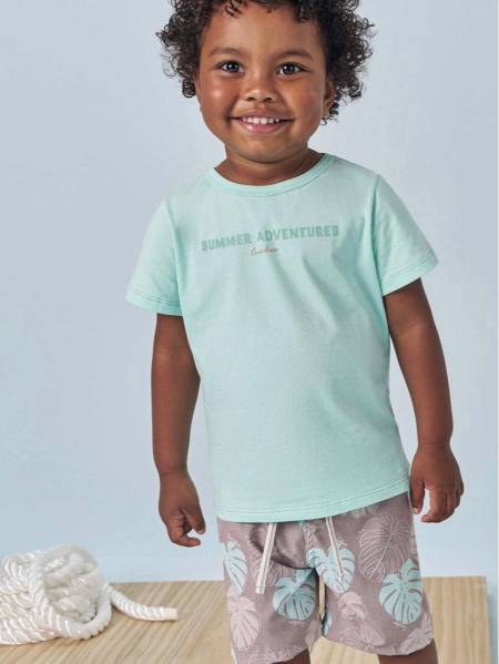 CONJUNTO CAMISETA E BERMUDA TACTEL