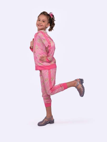 CALÇ A ESTAMPADA MOLETINHO.