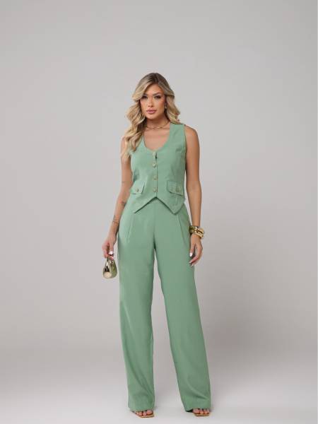 CONJUNTO CLARA - ALFAIATARIA