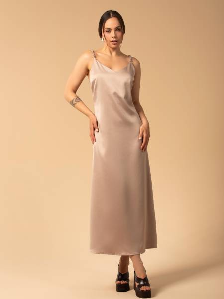 VESTIDO ALÇA ACETINADO