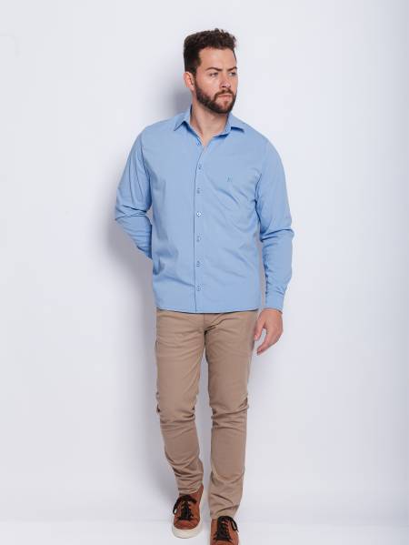 CAMISA MANGA LONGA TRICOLINE