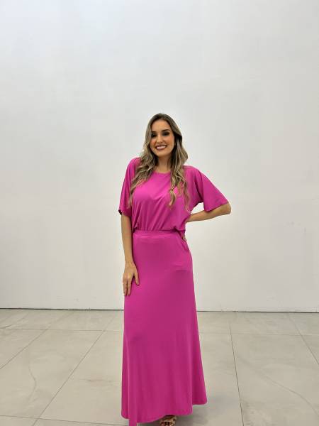 BLUSA AMPLA DE MALHA